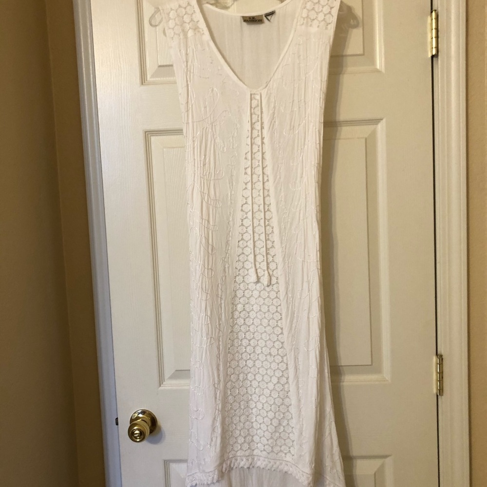 White summer dress